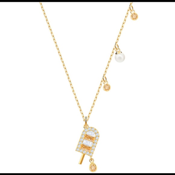 Swarovski NO REGRETS Ice Cream Pop necklace